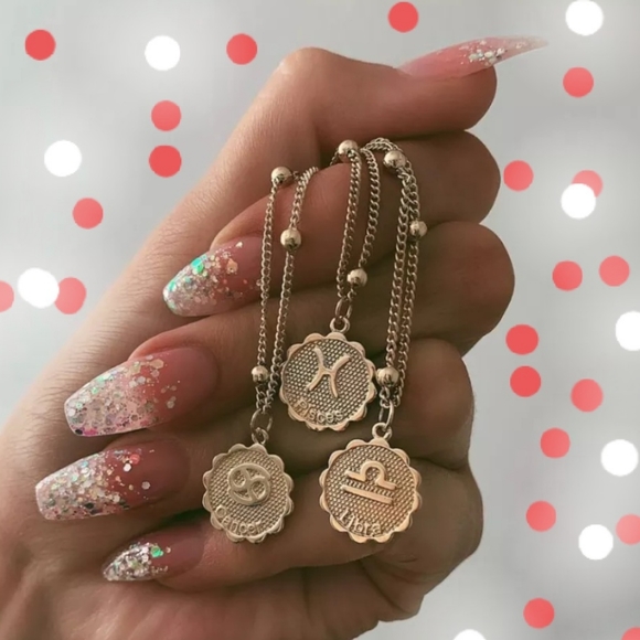 Pisces Necklace. Piscis Constellation Zodiac Zodiaco Tarrot Mystical Sexy Cute - Picture 5 of 12